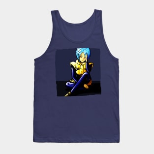 The Blue Haired Genius Tank Top